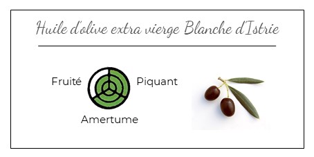 huile olive extra vierge bio blanche d'istrie